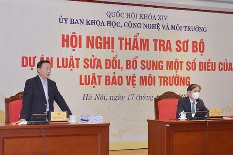 Sửa đổi Luật Bảo vệ môi trường là cần thiết, đáp ứng kịp thời xu thế phát triển